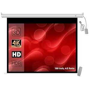 I-View Electrical 150-Inch Projector Screen